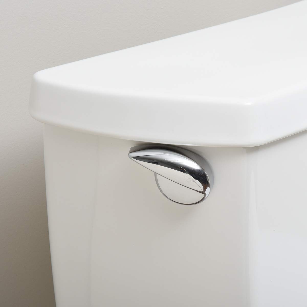 AmazonBasics Modern Universal Brass Toilet Lever, Chrome, 1-Pack