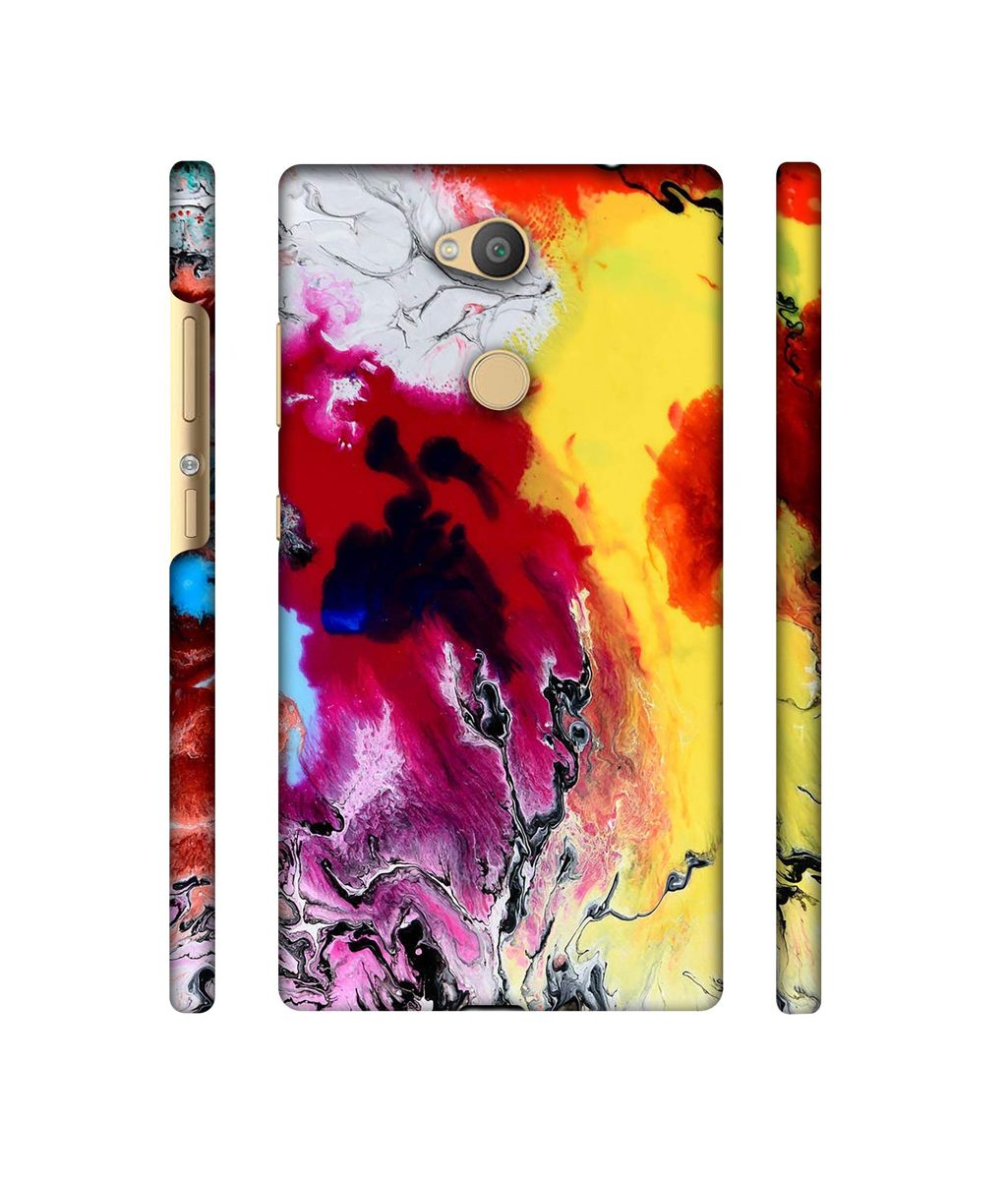 Amazon Brand - Solimo Designer Smash Color 3D Printed Hard Back Case Mobile Cover for Sony Xperia L2