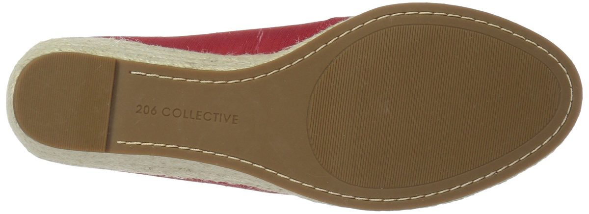 Amazon Brand - 206 Collective Women's Braylon Open-Toe Espadrille Wedge-Low Sandal
