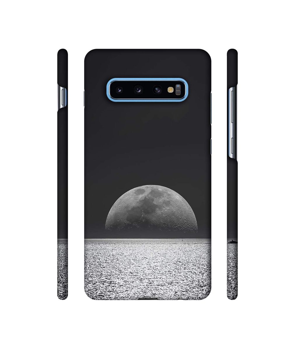 Amazon Brand - Solimo Designer Half Moon View 3D Printed Hard Back Case Mobile Cover for Samsung Galaxy S10 Plus