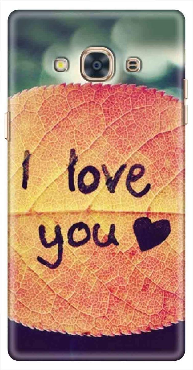 Amazon Brand - Solimo Designer I Love U 3D Printed Hard Back Case Mobile Cover for Samsung Galaxy J3 Pro