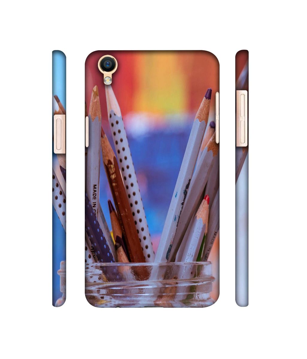 Amazon Brand - Solimo Designer Pencile 3D Printed Hard Back Case Mobile Cover for Oppo F1 Plus