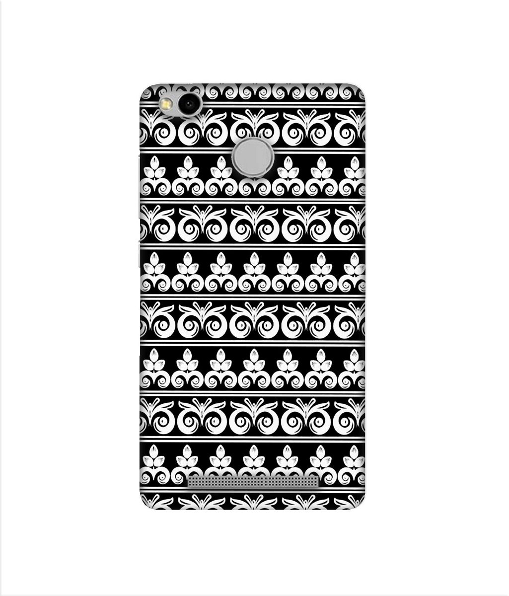 Amazon Brand - Solimo Designer Two Different Patterns 3D Printed Hard Back Case Mobile Cover for Xiaomi Redmi 3S Prime