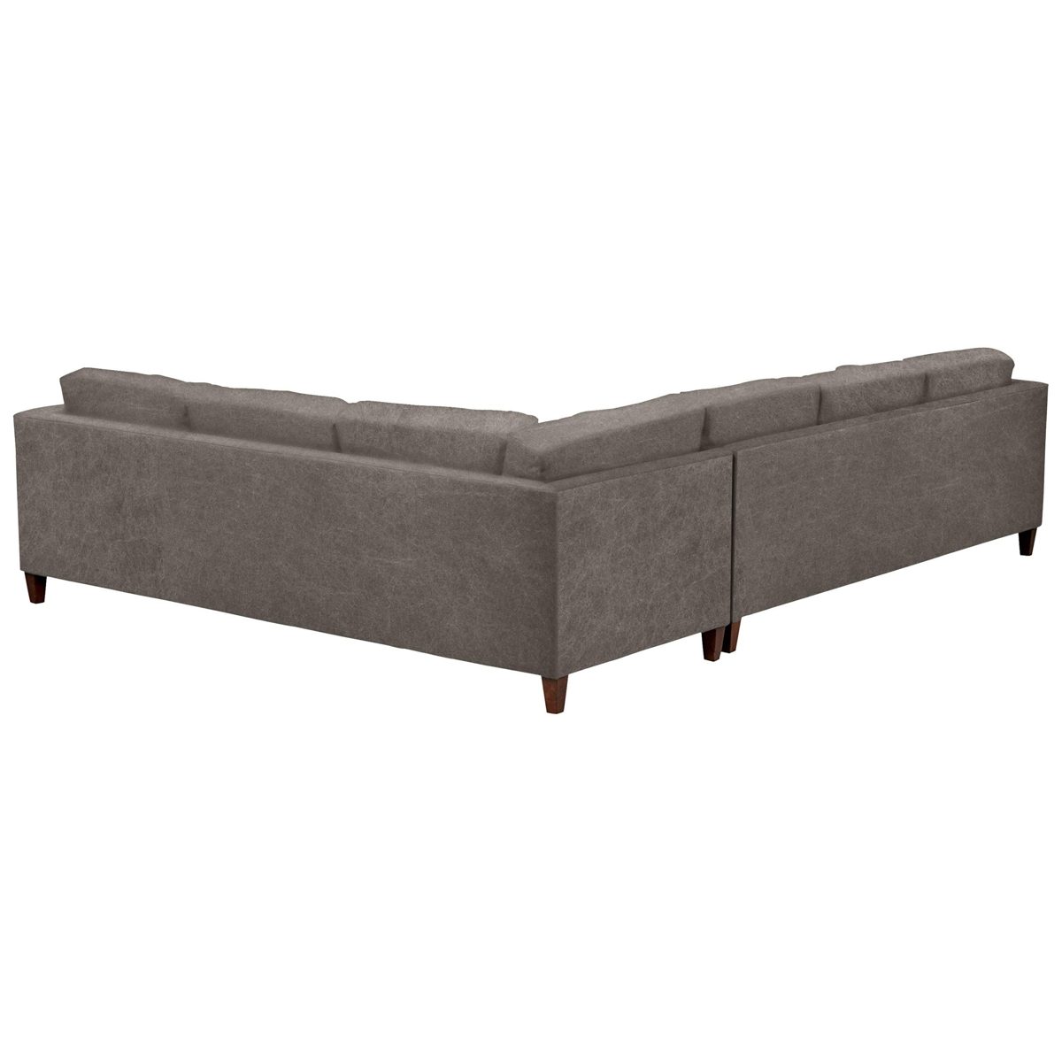 Amazon Brand – Stone & Beam Andover Modern Right U-Sectional Sofa, 134"W, Pewter