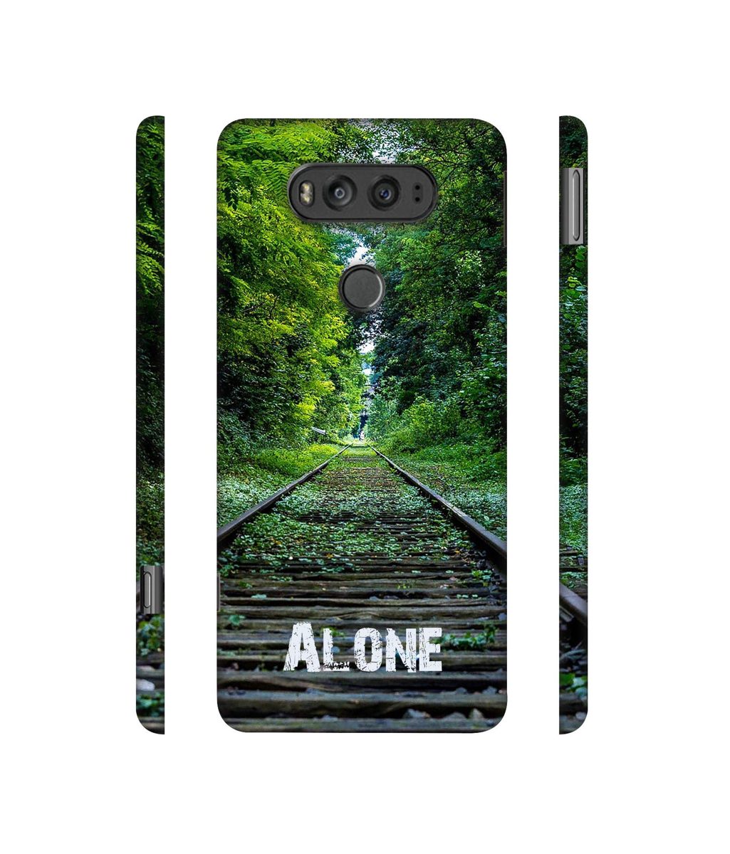 Amazon Brand - Solimo Designer Alone 3D Printed Hard Back Case Mobile Cover for LG V20