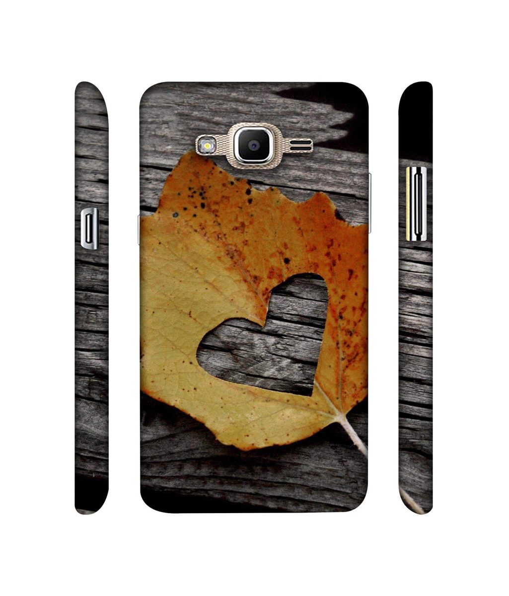 Amazon Brand - Solimo Designer Leaf with Heart Cut 3D Printed Hard Back Case Mobile Cover for Samsung Galaxy J2 Prime