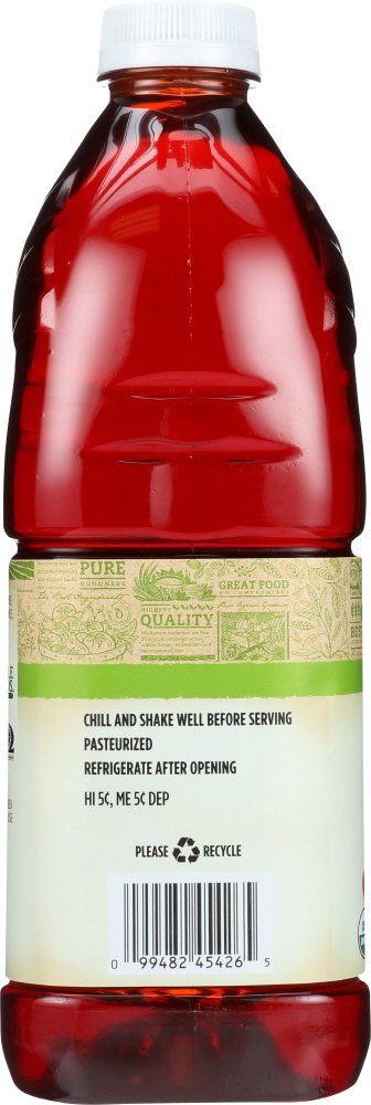 365 Organic 100% Juice Flavored Juice Blend From Concentrate, Cranberry, 64 Fl Oz