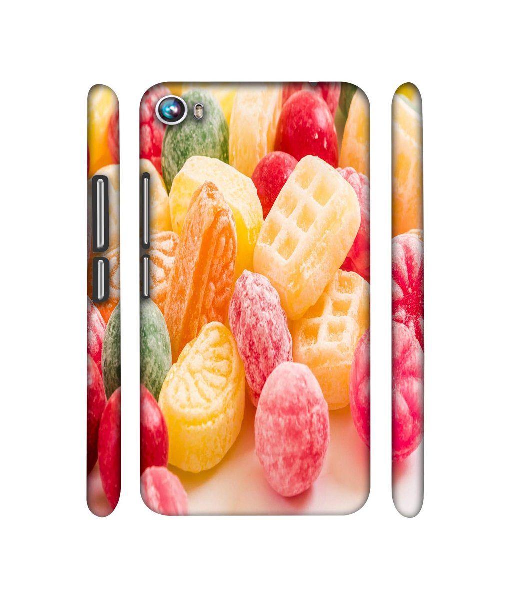 Amazon Brand - Solimo Designer Color Candies 3D Printed Hard Back Case Mobile Cover for Micromax Canvas Fire 4 A107