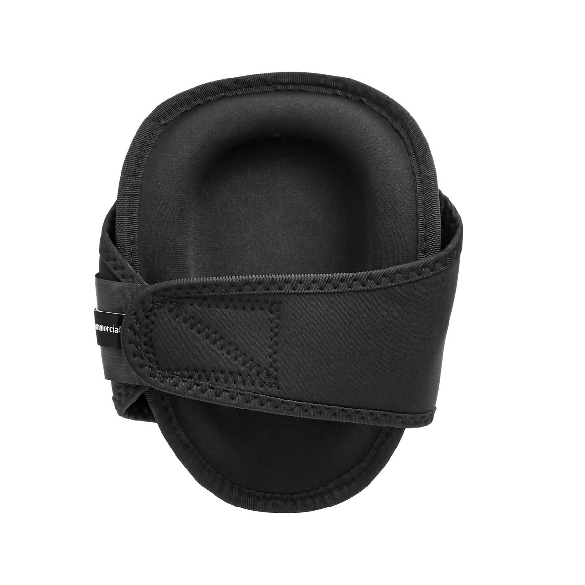 AmazonCommercial Gel-Foam Knee Pads, 8.66 in, Black, 3 pairs