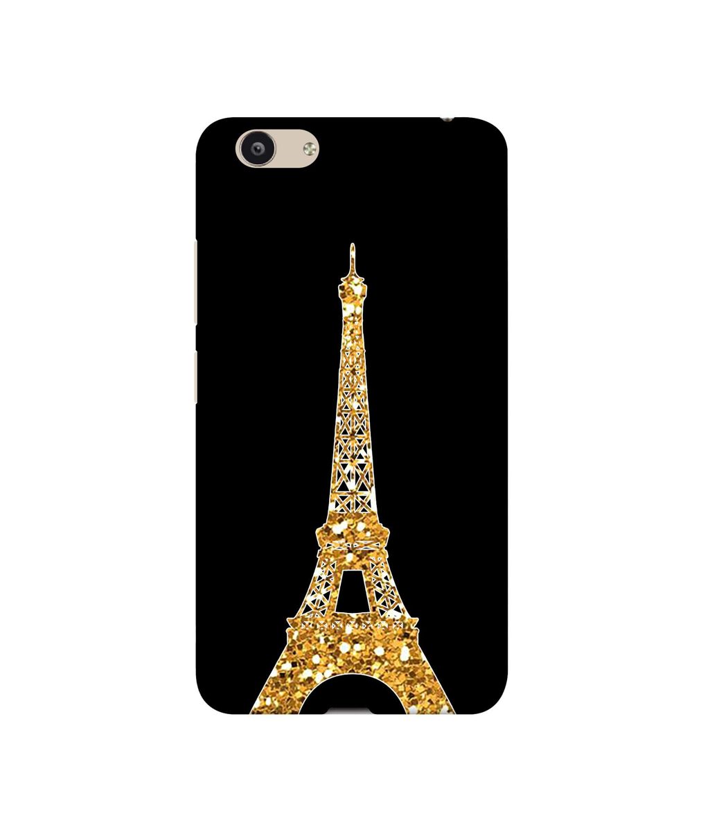 Amazon Brand - Solimo Designer Golden Pairs 3D Printed Hard Back Case Mobile Cover for Vivo Y53