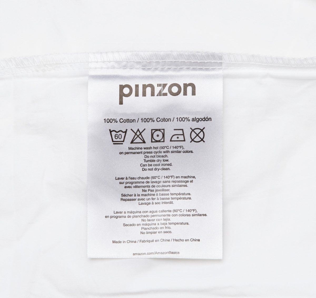 Pinzon Hypoallergenic Cotton Duvet Protector