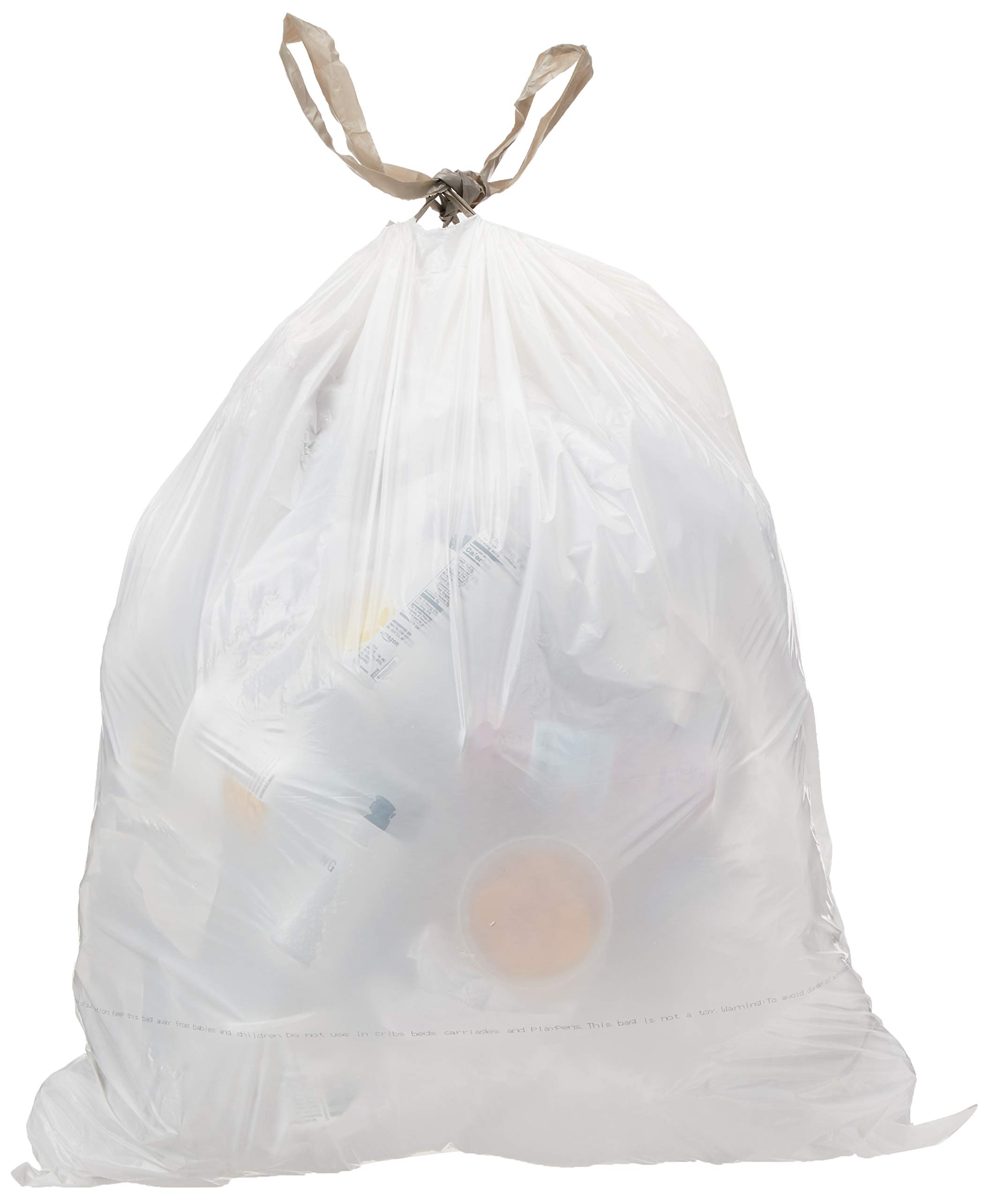 AmazonCommerical 13 Gallon Drawstring Tall Kitchen Trash Bags - 0.9 MIL - Tropical Nectar Scent - 280 Count