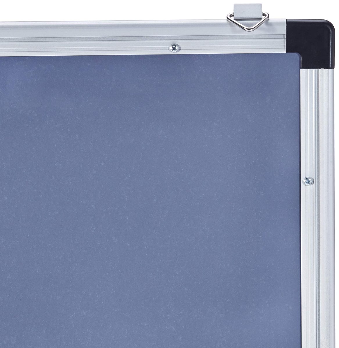 AmazonBasics Whiteboard Drywipe Magnetic with Pen Tray and Aluminium Trim, 45 cm x 30 cm (WxH)