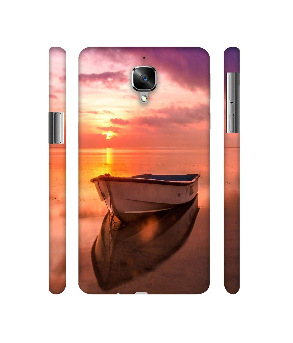 Amazon Brand - Solimo Designer Boat 3D Printed Hard Back Case Mobile Cover for OnePlus 3 / OnePlus 3T