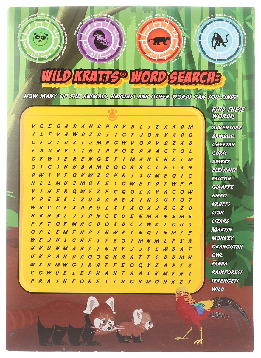 365 Everyday Value Featuring Wild Kratts, Fruity Pandas, 10 oz