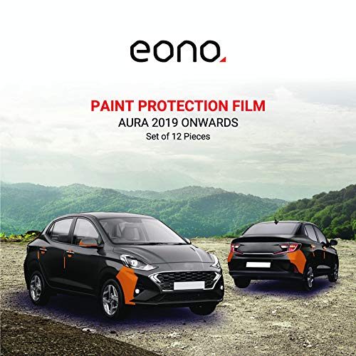 Amazon Brand-Eono Paint Protection Film Kit for Hyundai Aura (12 Pieces)