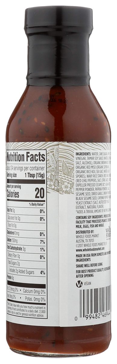 365 Everyday Value, Korean Style Gochujang Sauce & Marinade, 12 fl oz