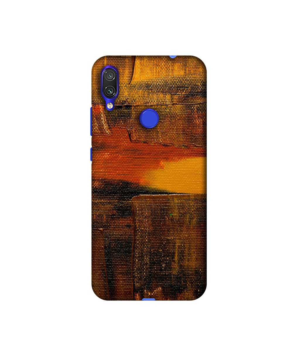 Amazon Brand - Solimo Designer Brown Shade Mashup 3D Printed Hard Back Case Mobile Cover for Xiaomi Redmi Note 7 Pro
