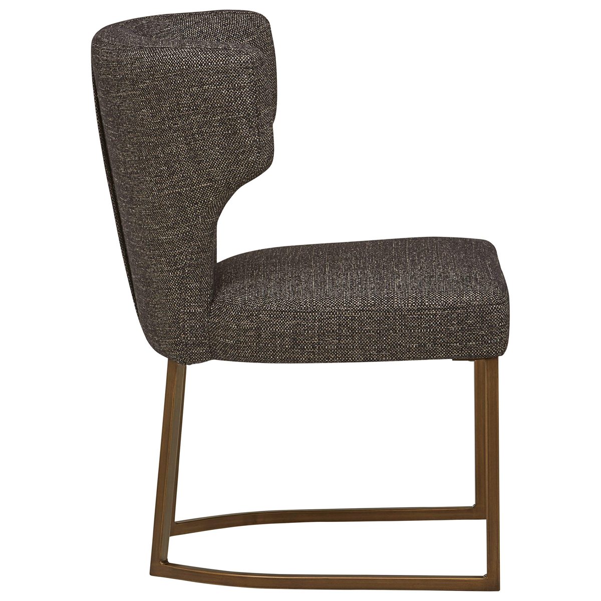 Amazon Brand – Rivet Dunford Modern Dining Chair, 33 Inch Height, Tuxedo Grey