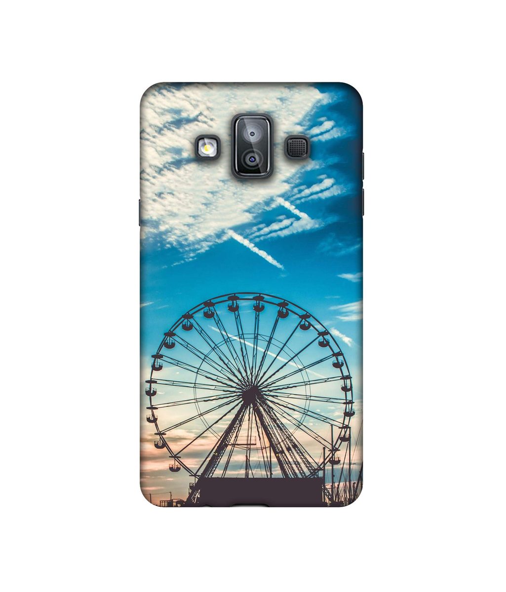 Amazon Brand - Solimo Designer Crown Wheel 3D Printed Hard Back Case Mobile Cover for Samsung Galaxy J7 Duo