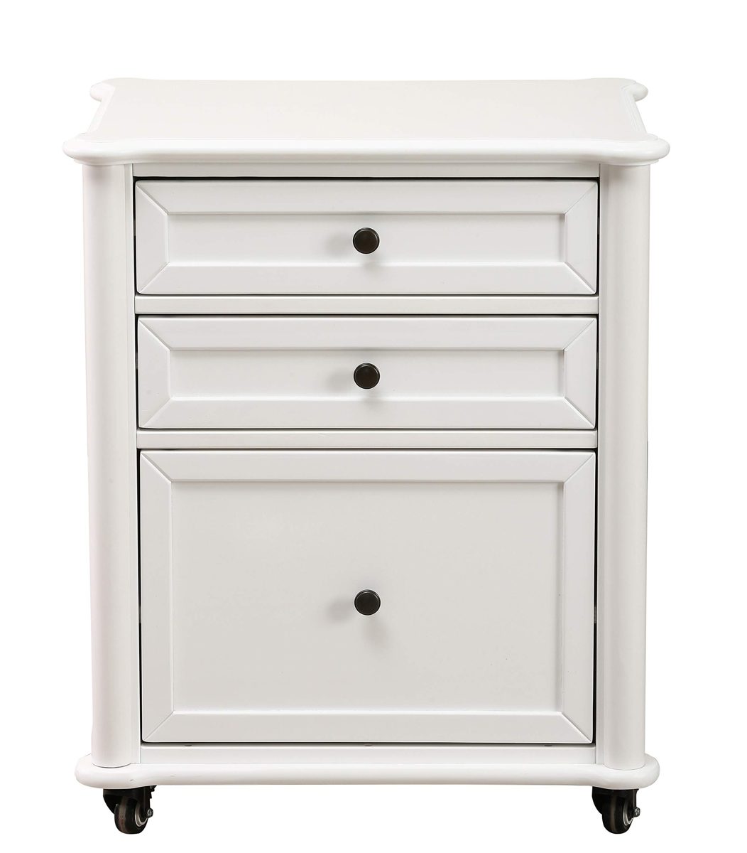 Amazon Brand – Ravenna Home Sullivan Modern Filing Cabinet, 24.75"W, White