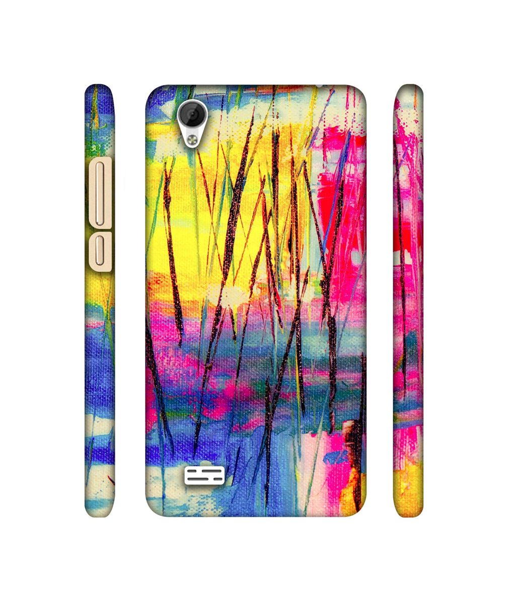 Amazon Brand - Solimo Designer Color Texture 3D Printed Hard Back Case Mobile Cover for Vivo Y31