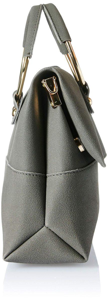 Flavia Women's Handbag (Grey)
