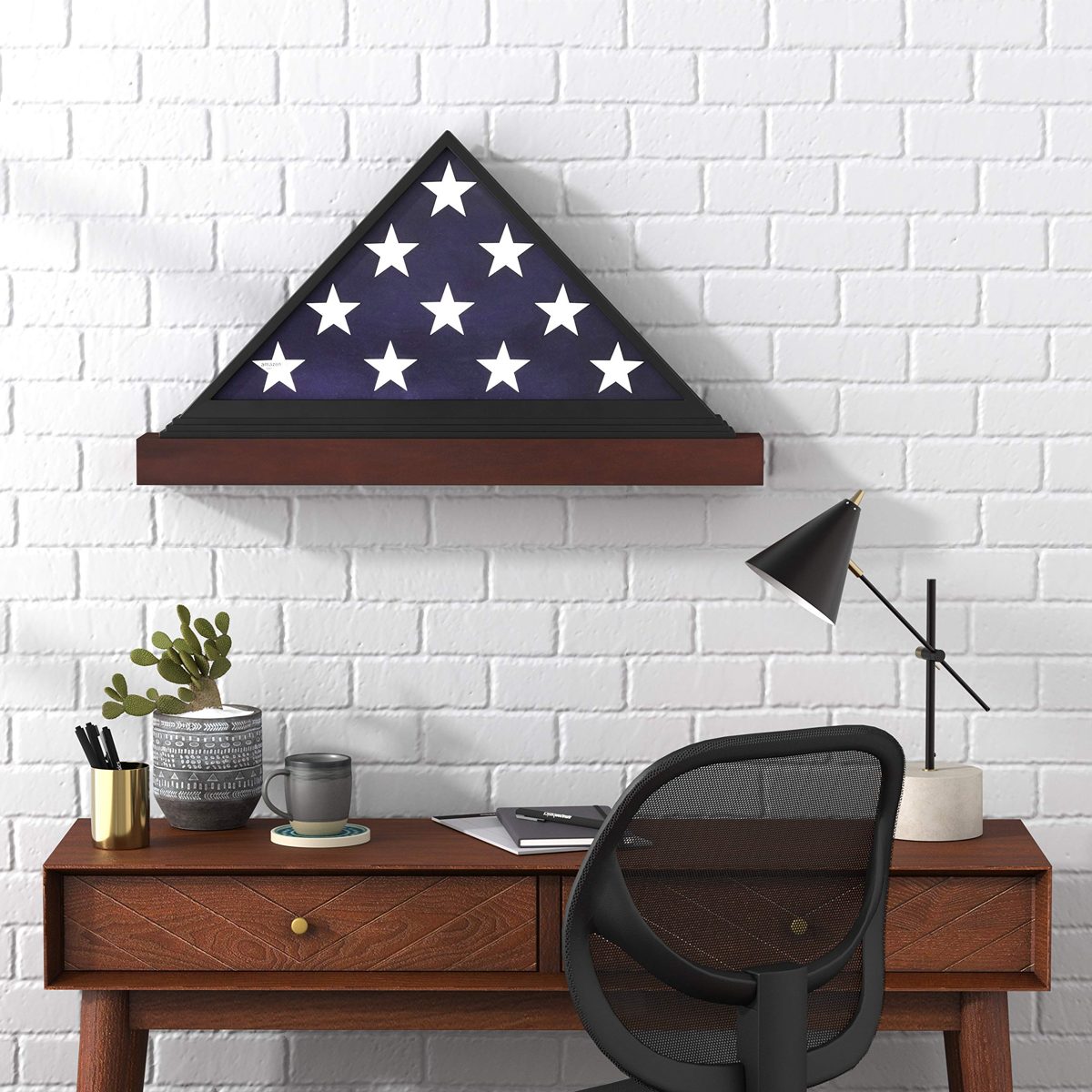 AmazonBasics Flag Display Case, Black