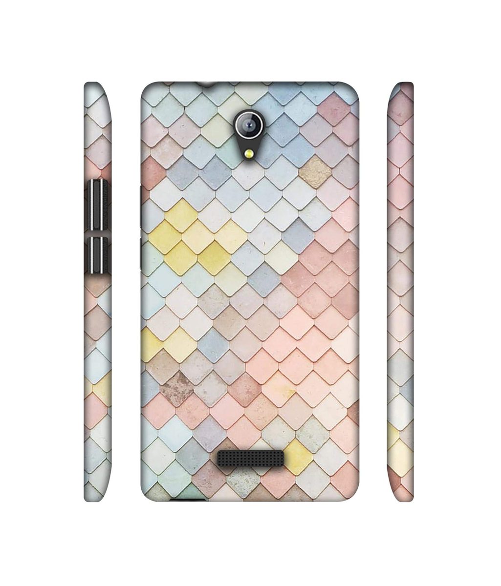 Amazon Brand - Solimo Designer Small Squre Texture 3D Printed Hard Back Case Mobile Cover for Micromax Canvas Pace 4G Q416