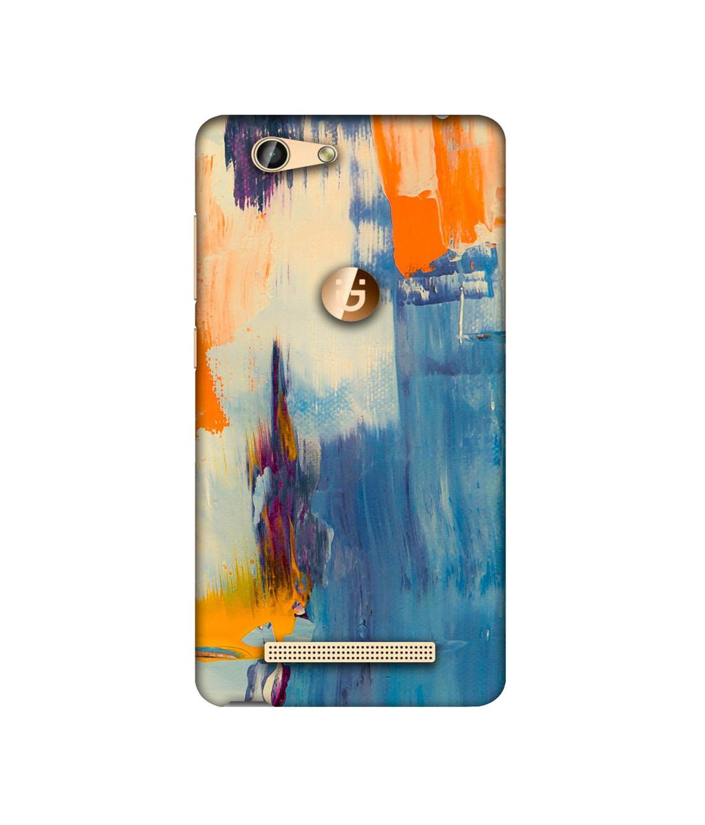 Amazon Brand - Solimo Designer Multicolor Brush Texture 3D Printed Hard Back Case Mobile Cover for Gionee F103 Pro