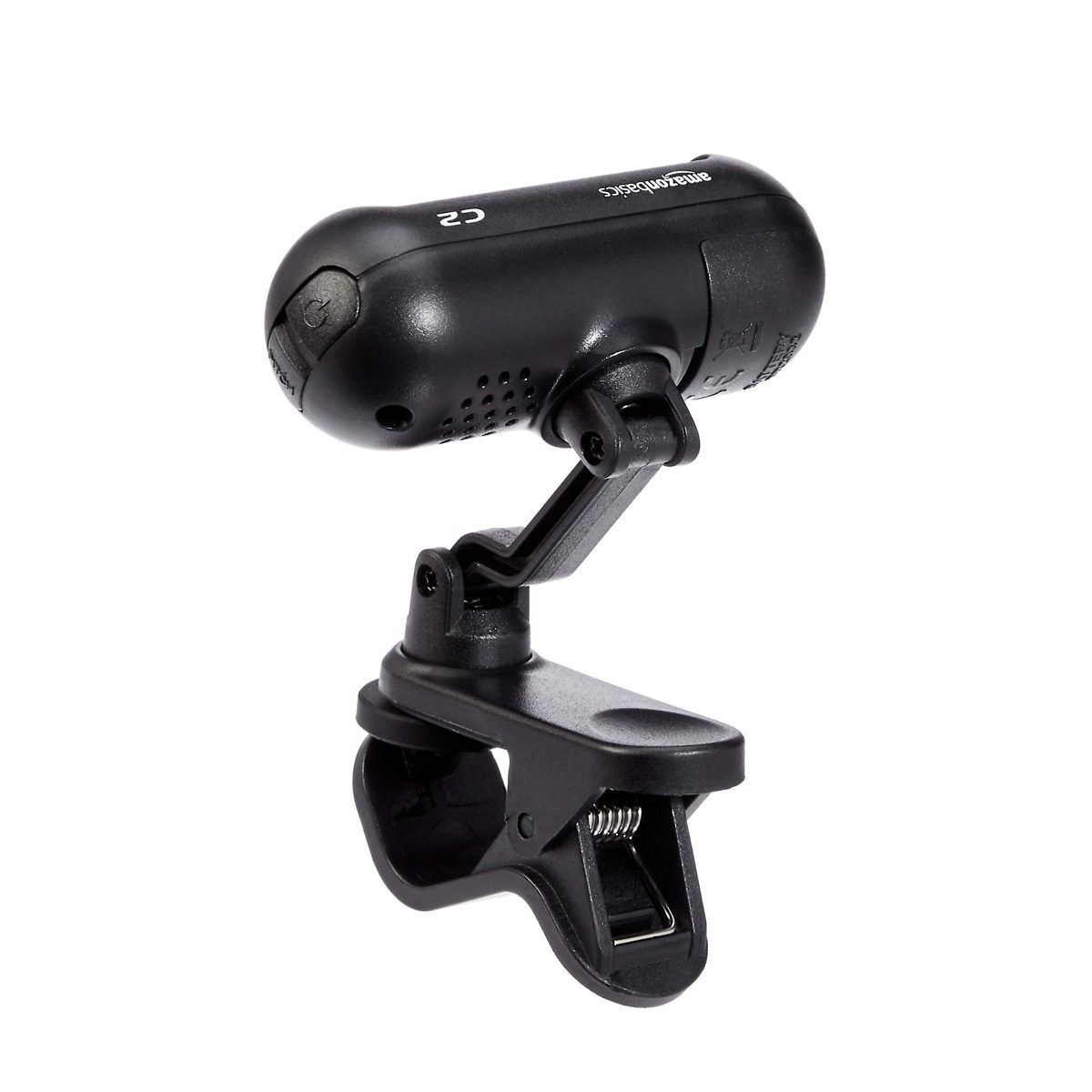 AmazonBasics Large Clip-On Tuner with 360 Degree Swivel for All Instruments - Two Feedback Colors