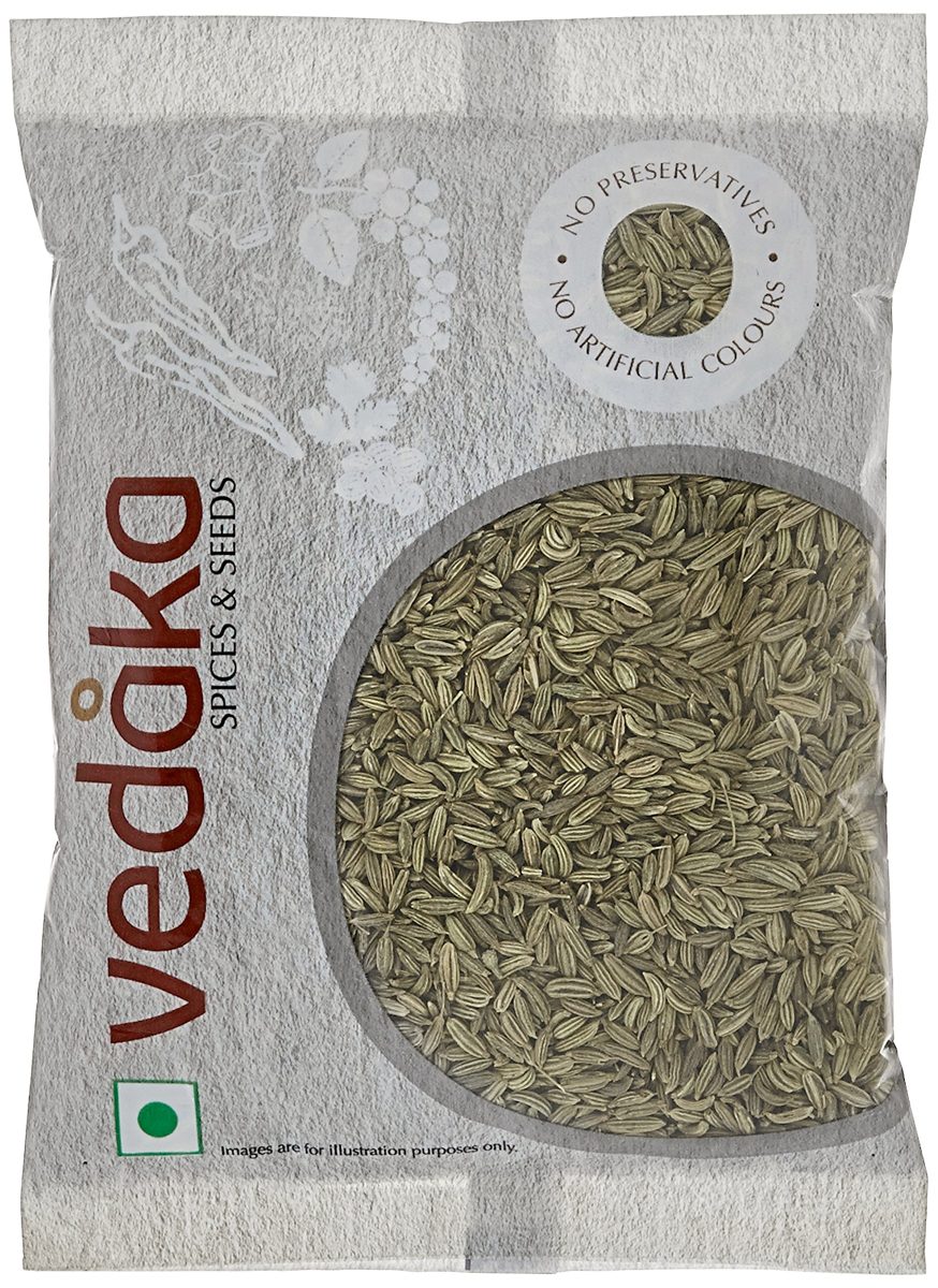 Amazon Brand - Vedaka Fennel Seeds (Saunf), 100g