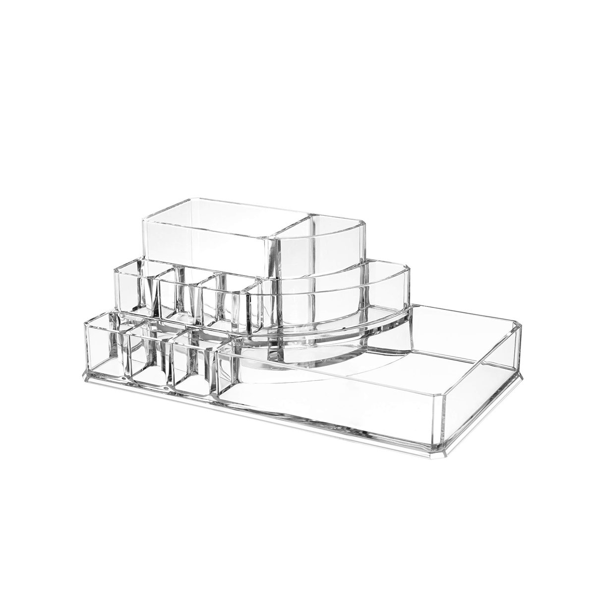 AmazonBasics Acrylic Cosmetic Makeup Organizer Storage for Brushes