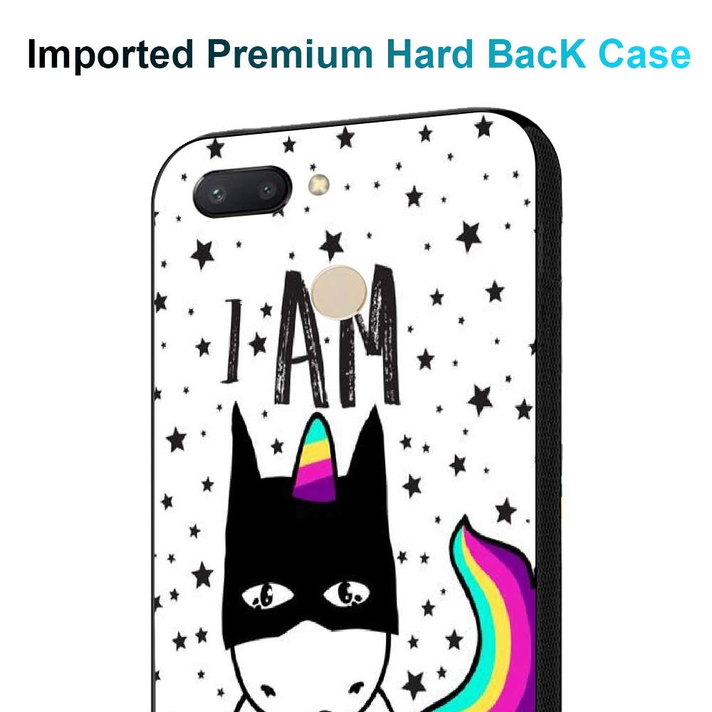 Amazon Brand - Solimo Designer Batcorn Printed Hard Back Case Mobile Cover for Xiaomi Redmi 6A (D1245)