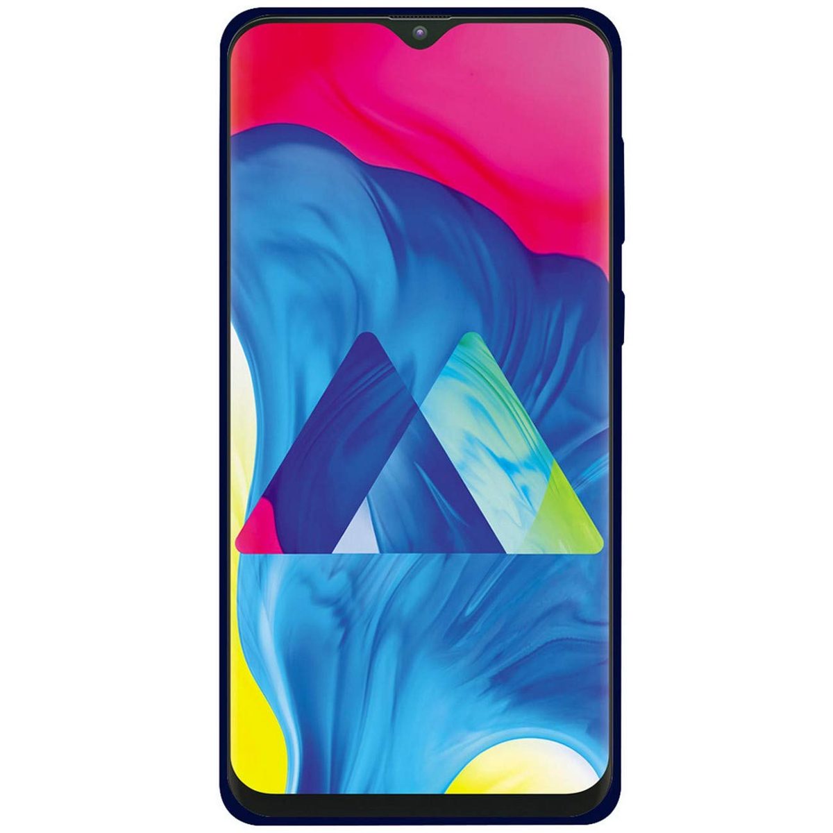 Amazon Brand - Solimo Mobile Cover (Soft & Flexible Back case) for Samsung Galaxy M10 (Blue)