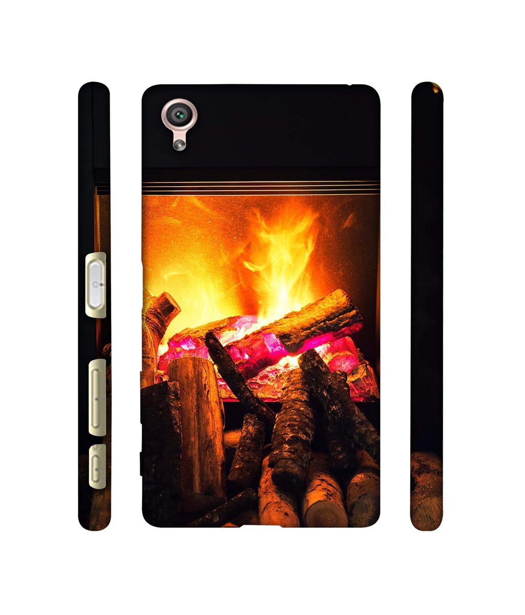 Amazon Brand - Solimo Designer Born Fire 3D Printed Hard Back Case Mobile Cover for Sony Xperia X