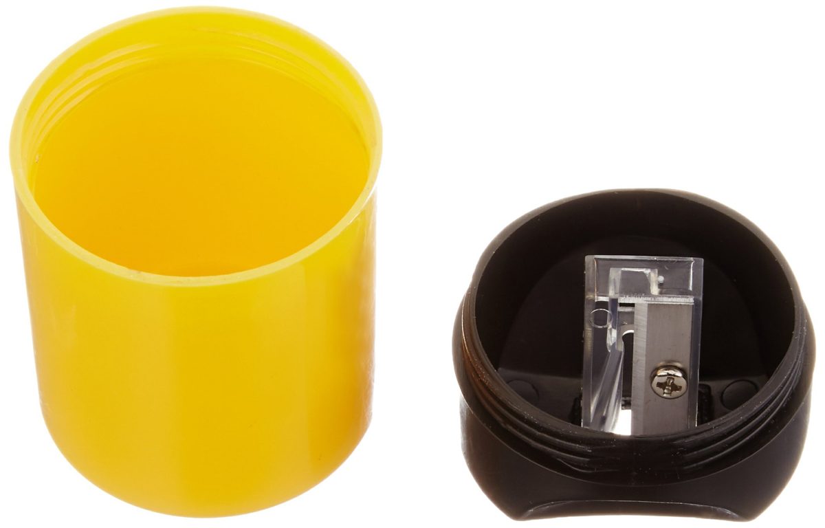 AmazonBasics Compact Manual Pencil Sharpener