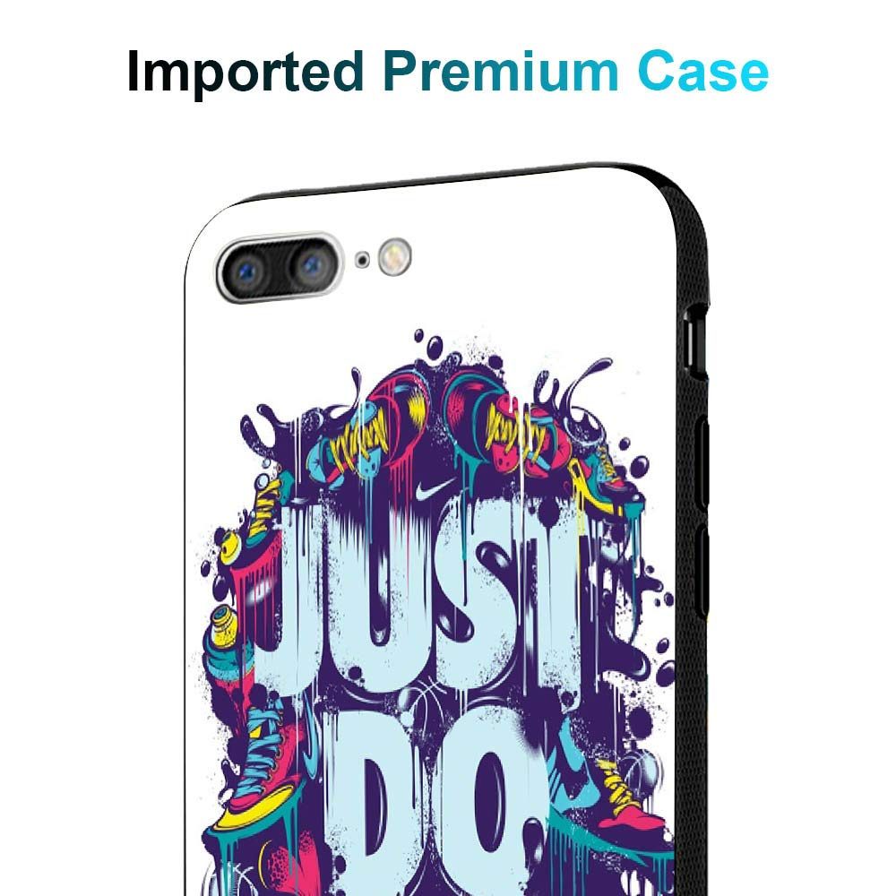 Amazon Brand - Solimo Designer Just Do It Printed Hard Back Case Mobile Cover for Apple iPhone 8 Plus / 7 Plus (D1185)
