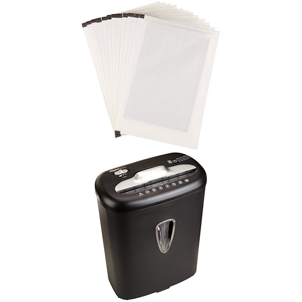 AmazonBasics Cross-Cut Office Shredder