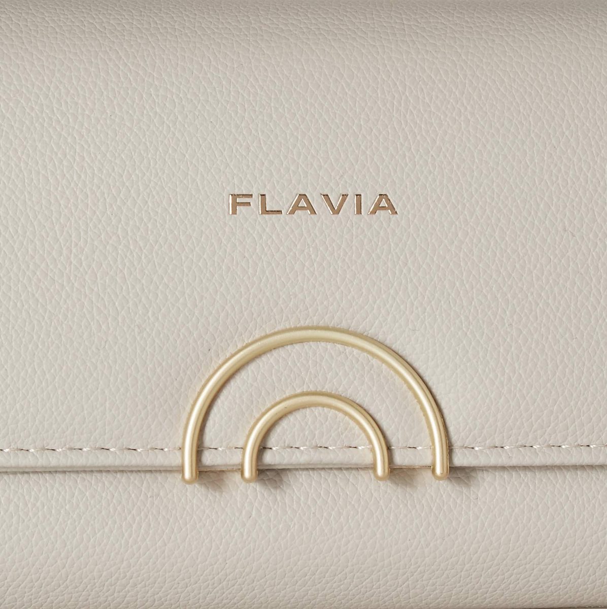 Flavia Women's Clutch (Grey)