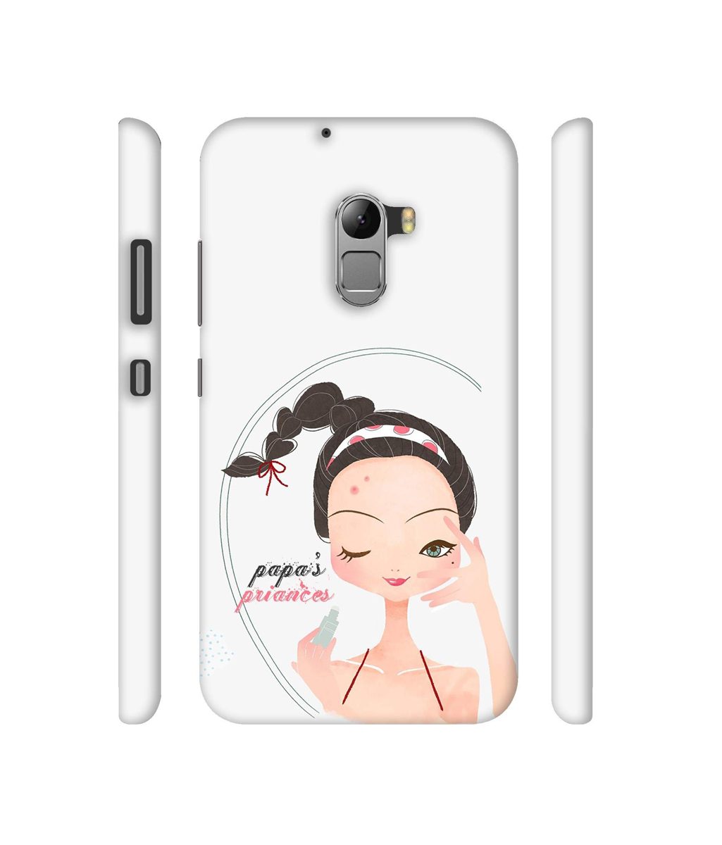 Amazon Brand - Solimo Designer Papa's Princess 3D Printed Hard Back Case Mobile Cover for Lenovo K4 Note