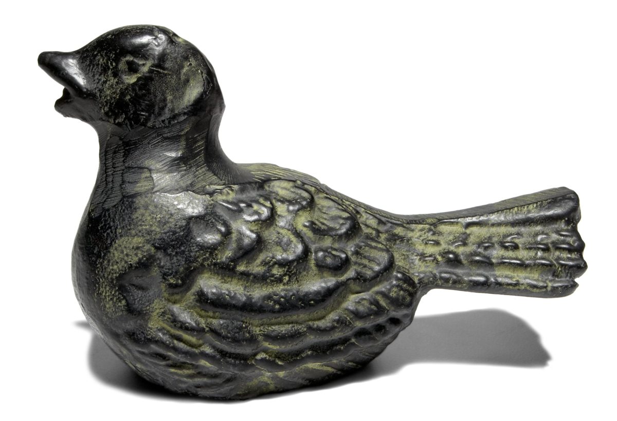 Strathwood Set of 2 Decorative Aluminum Birds with Green Patina Finish