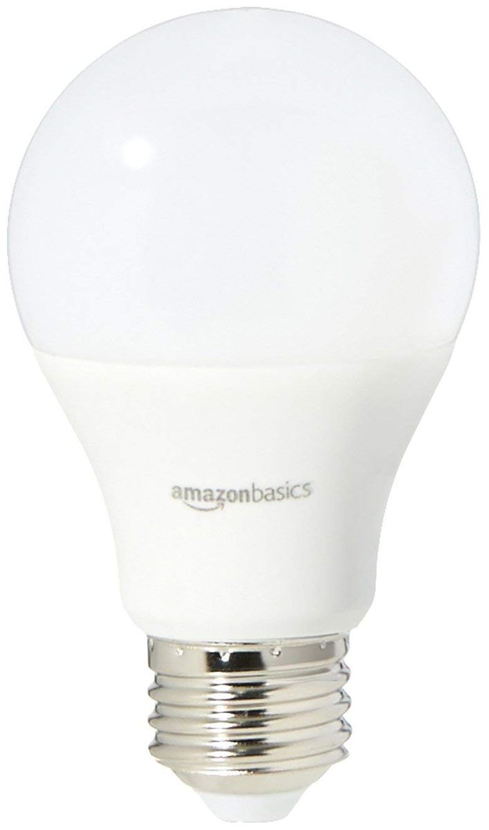 AmazonBasics 75 Watt Equivalent, Soft White, Non-Dimmable, A19 LED Light Bulb | 2-Pack (Renewed)
