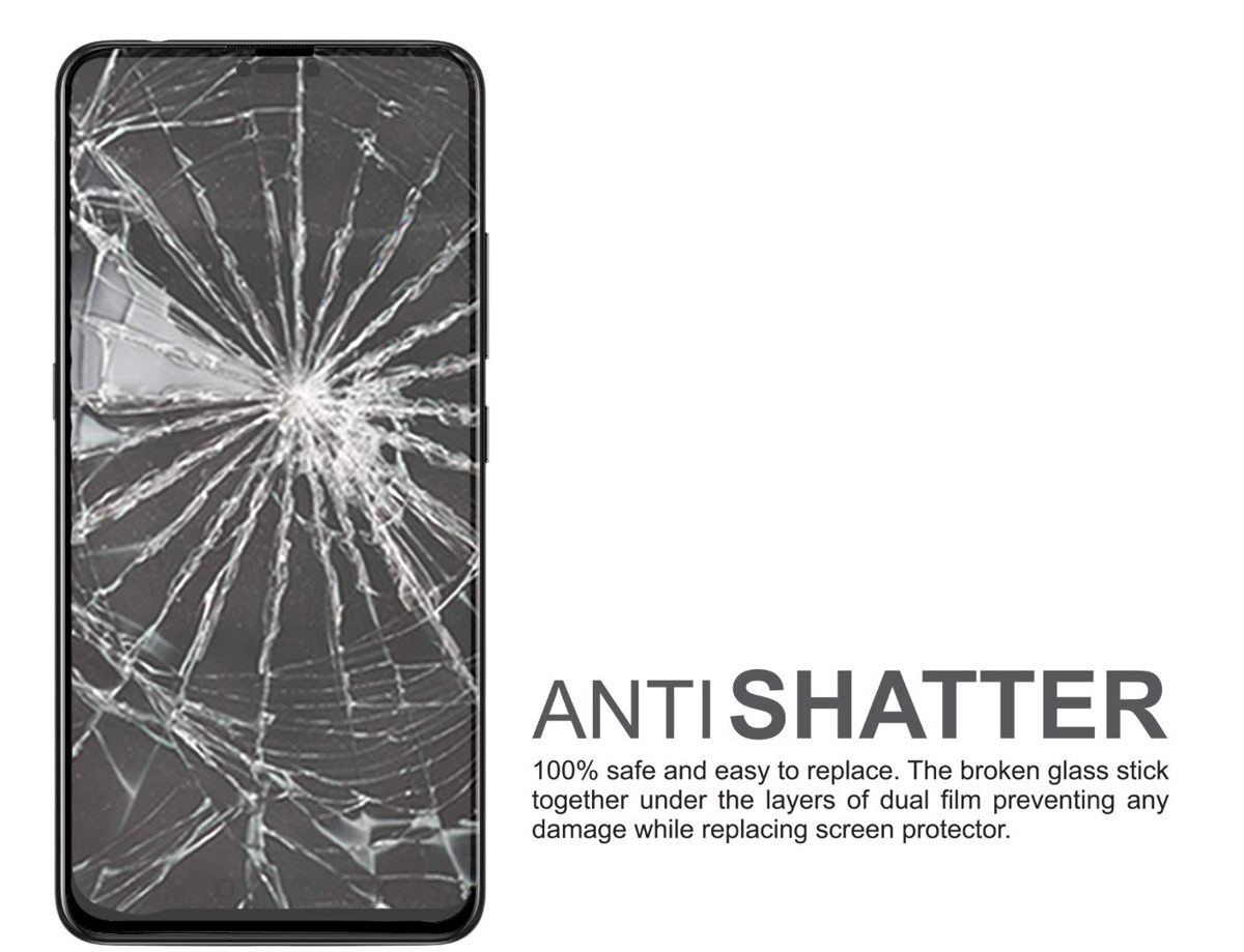 Amazon Brand - Solimo Full Body Tempered Glass for VIVO V15 Pro, with Installation kit