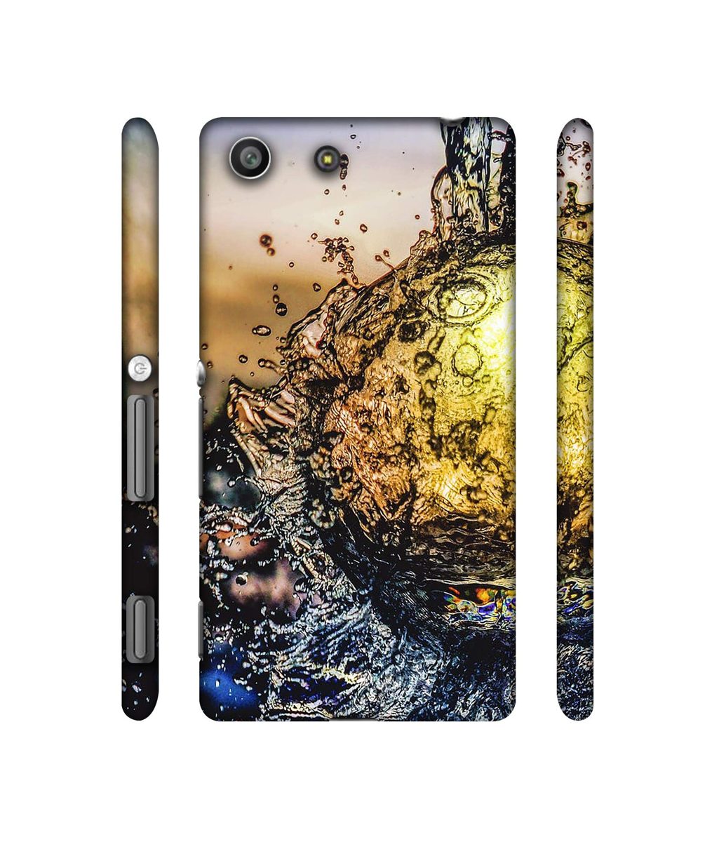 Amazon Brand - Solimo Designer Water Drop Reflection 3D Printed Hard Back Case Mobile Cover for Sony Xperia M5 Dual
