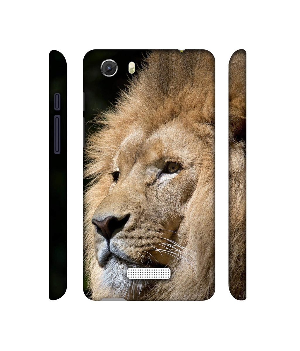 Amazon Brand - Solimo Designer Lion 3D Printed Hard Back Case Mobile Cover for Micromax Canvas Unite 3 Q372