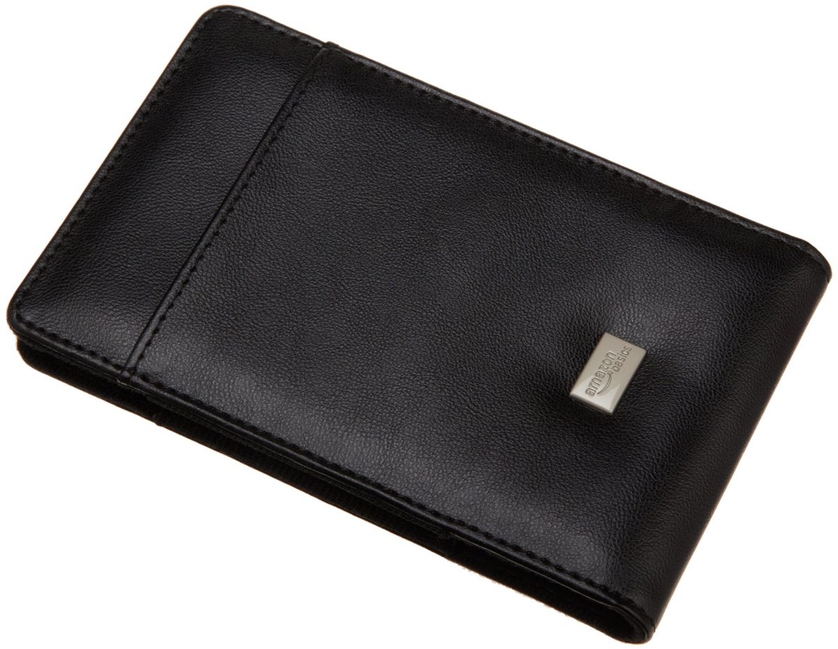 AmazonBasics Faux Leather Carrying Case for 5-Inch GPS