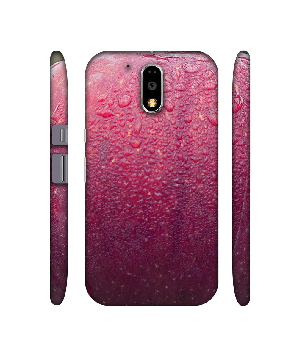 Amazon Brand - Solimo Designer Apple Texture 3D Printed Hard Back Case Mobile Cover for Motorola Moto G4 Plus