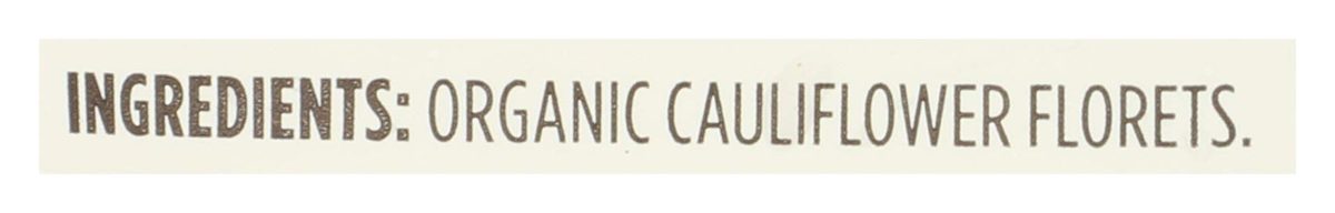 365 by Whole Foods Market, Organic Cauliflower Florets, 16 Ounce (Frozen)