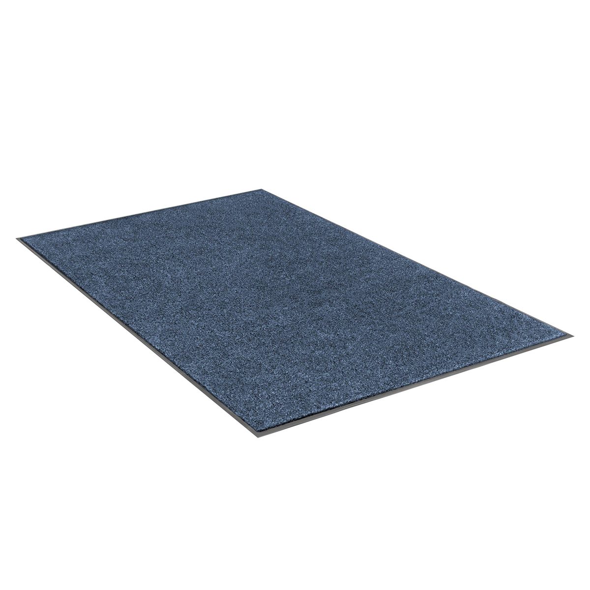 AmazonBasics Cut-Pile Polypropylene Commercial Carpet Vinyl-Backed Mat 3x10 Blue